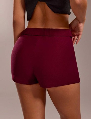 Fustă Pantalon Shein, vișiniu