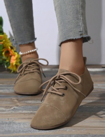 Pantofi Shein, maro