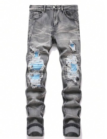 Jeans Shein, gri