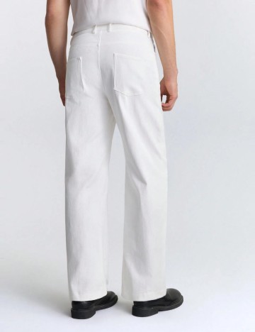 Jeans Shein, alb