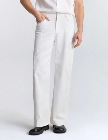 Jeans Shein, alb