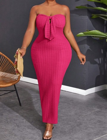 Rochie maxi Shein, roz