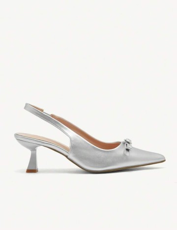 Pantofi cu toc Shein, gri