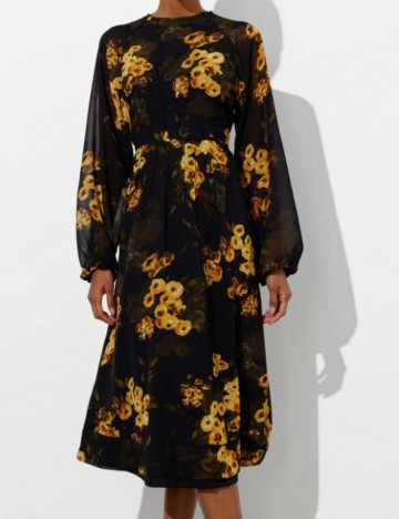 Rochie midi Shein, negru