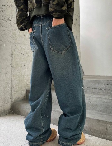 Jeans Shein, albastru