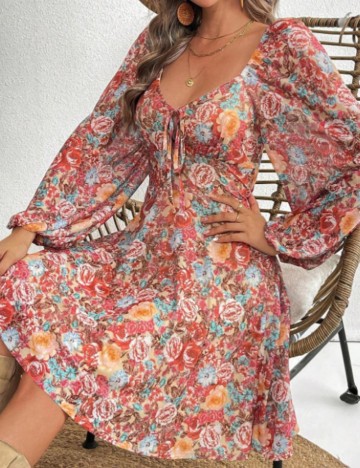 Rochie mini Shein, mix culori