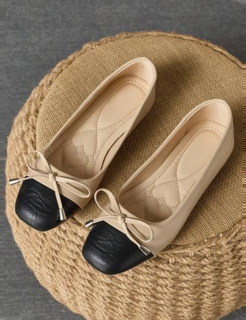 Pantofi Shein, bej
