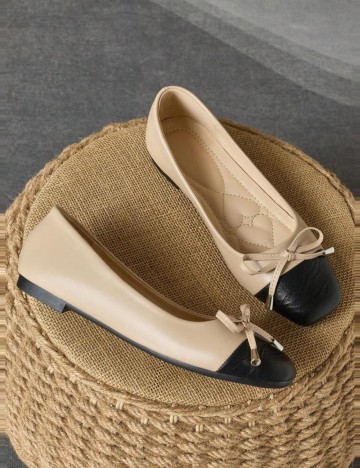 Pantofi Shein, bej