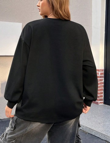Bluză Shein Curve+, negru