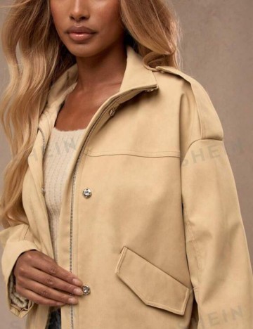 Jachetă Missguided by Shein, bej
