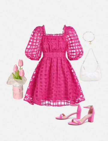 Rochie Shein, roz