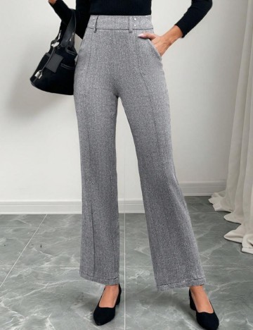 Pantaloni Shein, gri
