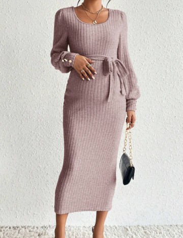 Rochie maxi Shein, roz