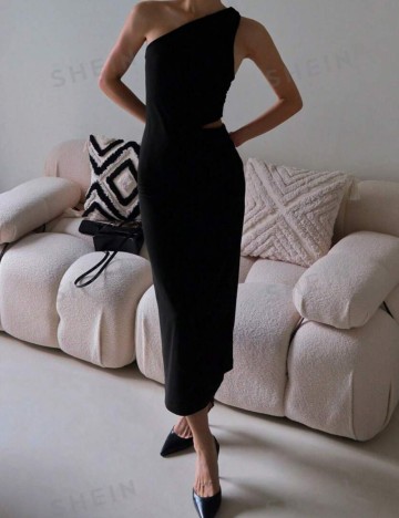 Rochie midi DAZY by Shein, negru
