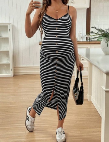 Rochie midi Shein, mix culori