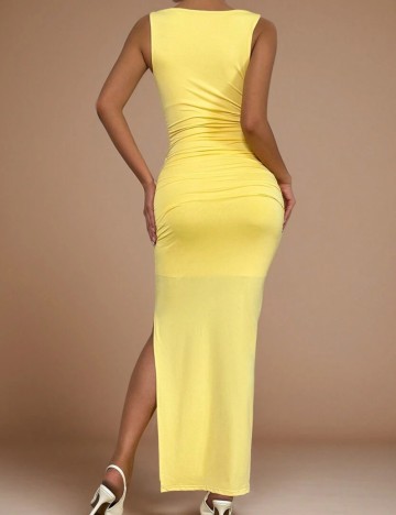 Rochie maxi Shein, galben