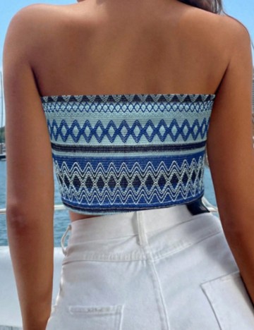 Top Shein, mix culori