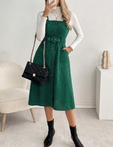Sarafan Shein, verde