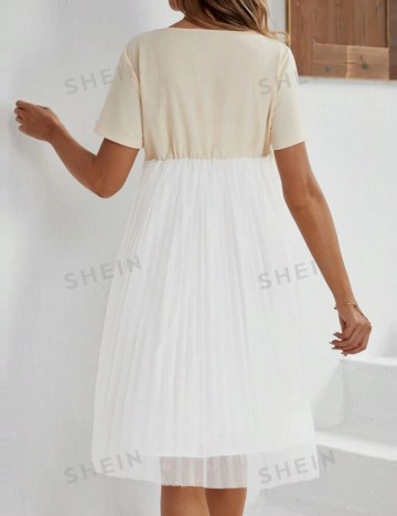 Rochie midi Shein, mix culori