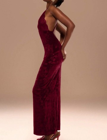 Rochie maxi Shein, vișiniu