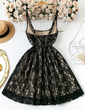 Rochie mini Shein Curve+, negru