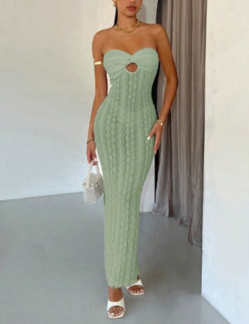 Rochie midi Shein, verde