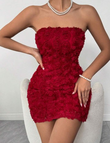 Rochie mini Shein, vișiniu