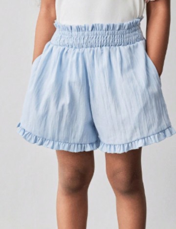 Pantaloni scurți Shein, albastru
