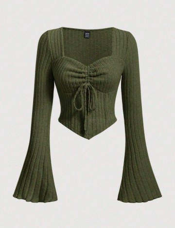 Bluză Shein, verde