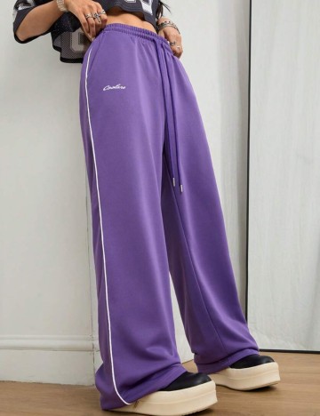 Pantaloni Shein, mov