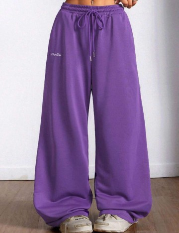 Pantaloni Shein, mov