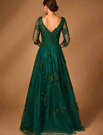 Rochie de ocazie Shein, verde