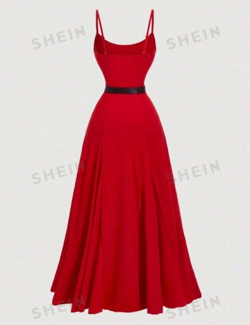 Rochie maxi Shein, roșu