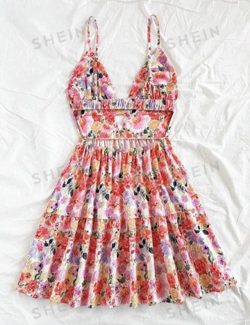 Rochie mini Shein, mix culori