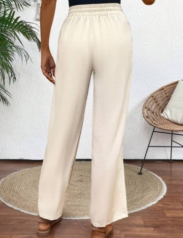 Pantaloni Shein, crem