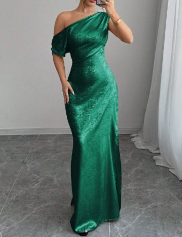 Rochie maxi Shein, verde
