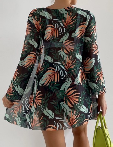 Cardigan de plajă Shein, mix culori