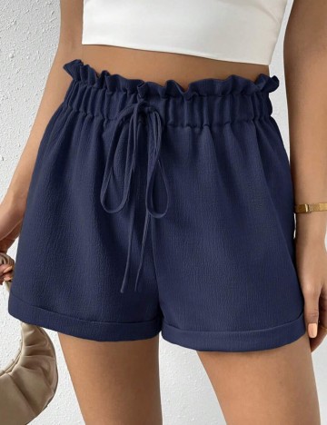 Pantaloni scurți Shein, bleumarin