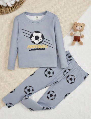 Compleu pijamale Shein, gri