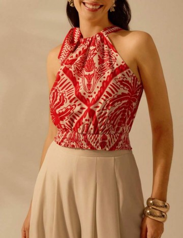 Top Shein, mix culori