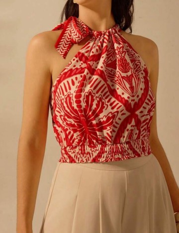Top Shein, mix culori