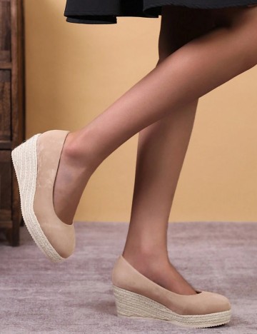 Espadrile Shein, bej