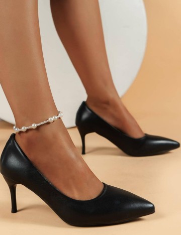 Pantofi cu toc Shein, negru