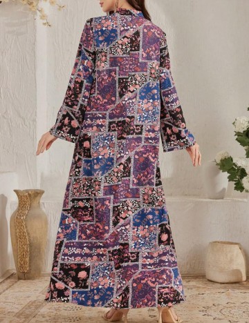 Rochie maxi Shein, mix culori