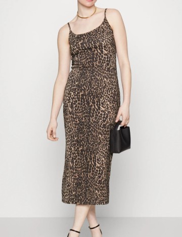 Rochie midi Pieces, mix culori