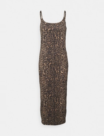 Rochie midi Pieces, mix culori