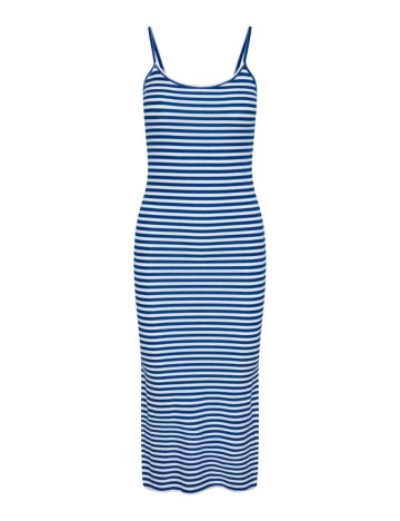 Rochie maxi Pieces, mix culori