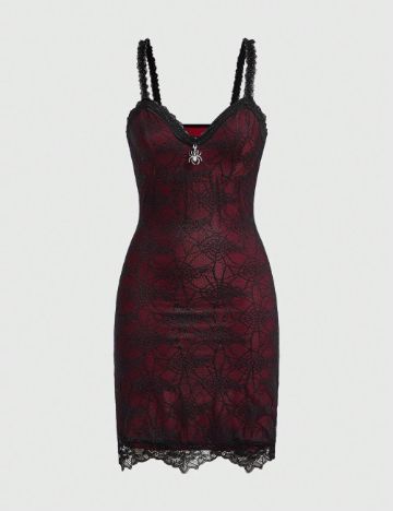Rochie mini Romwe by Shein, vișiniu