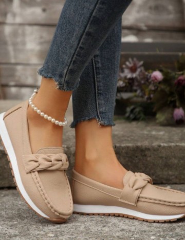 Pantofi Shein, bej