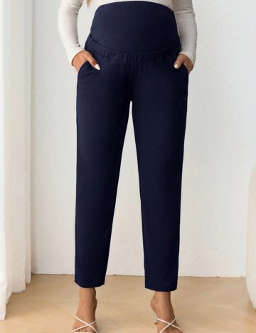 Pantaloni Shein, bleumarin